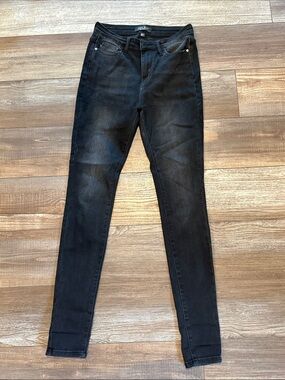 Judy Blue black skinny jeans - long inseam!